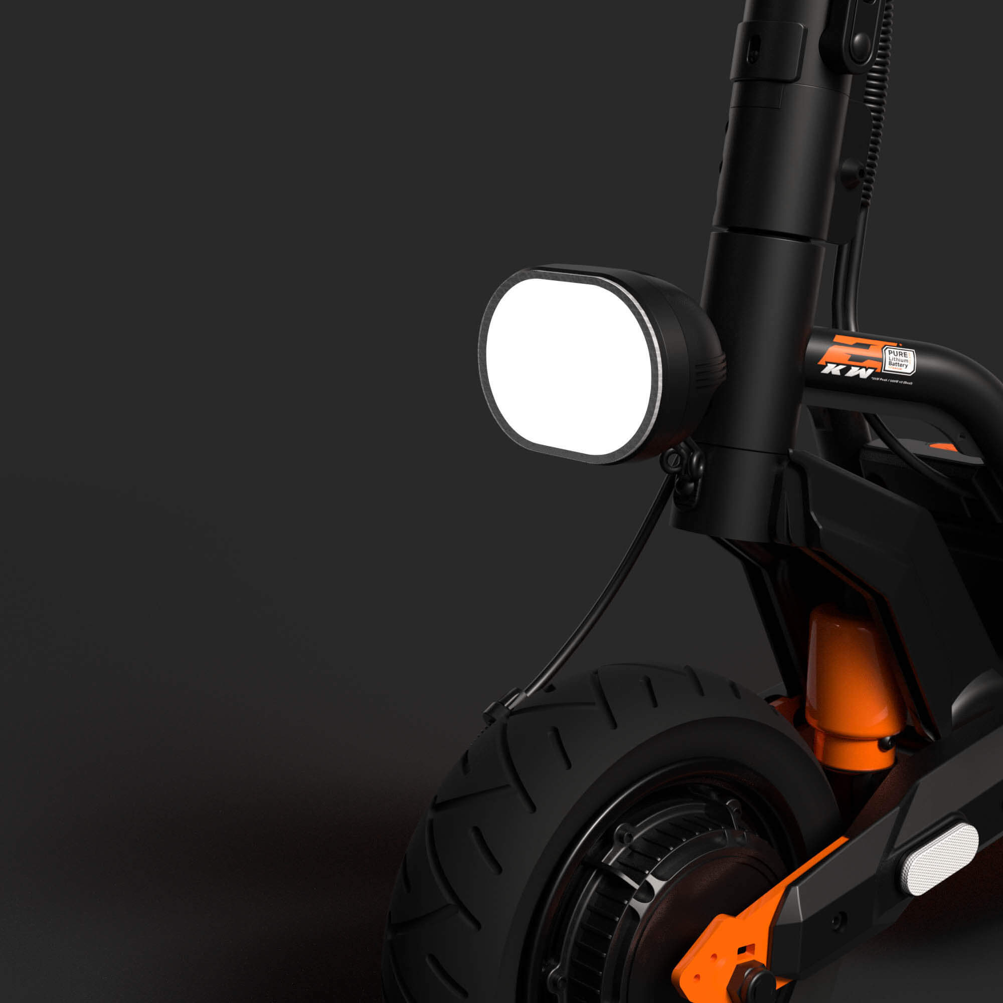 techtron TS10+ VOX - 2 kW* Electric Scooter - Dual System Hydraulic techtron
